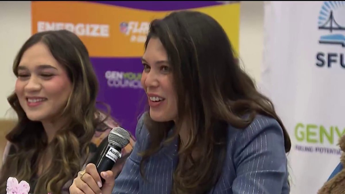 High school students compete in a culinary competition in San Francisco