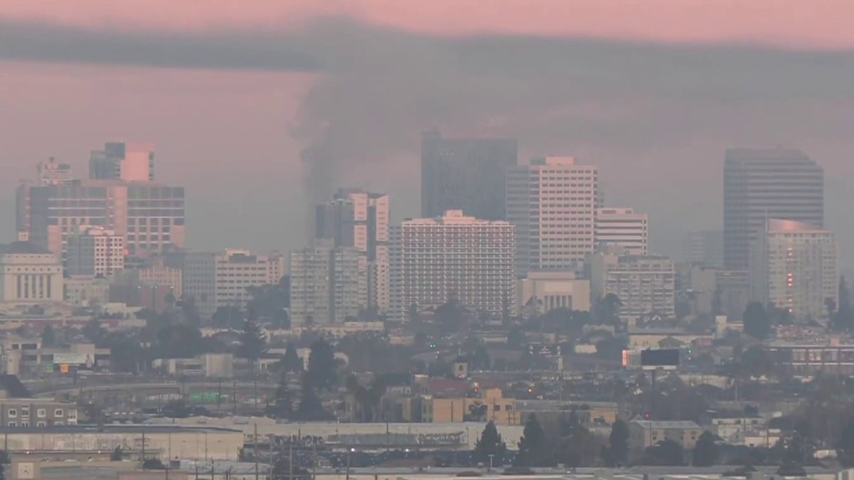 Crews battle 3-alarm fire at residential building in Oakland – NBC Bay Area