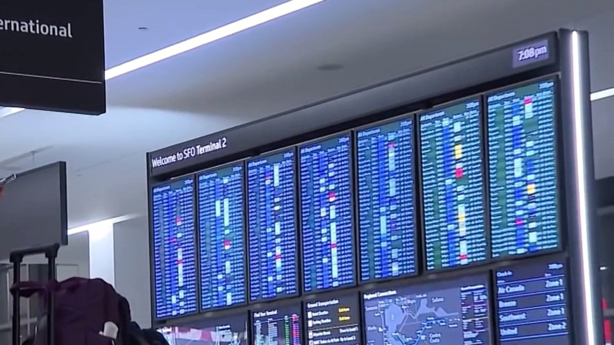 Massive winter storm causes flight delays at SFO