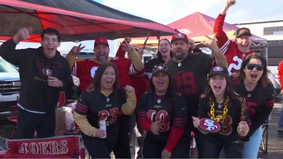 Fans excited for 49ers vs. Seattle Seahawks game at Levi's Stadium