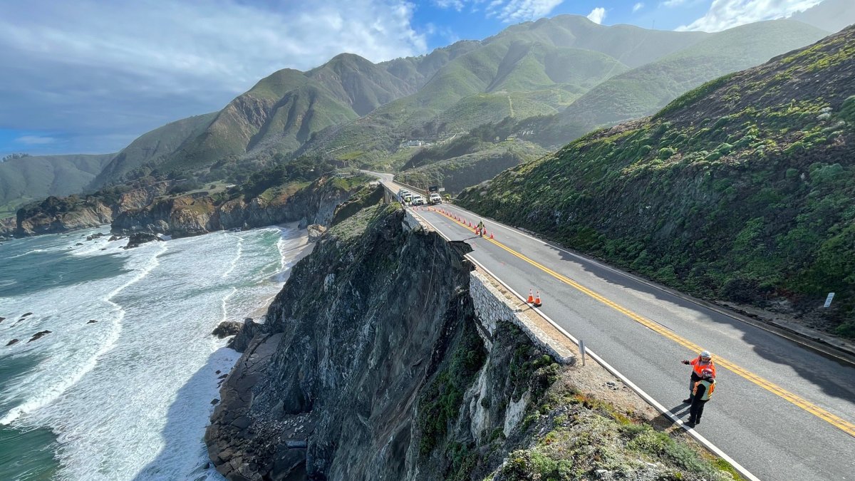 California's scenic Highway 1 near Big Sur reopens 3 years after damaging landslides