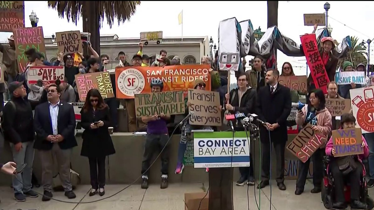 SF rally launches campaign to avert Bay Area public transit funding crisis