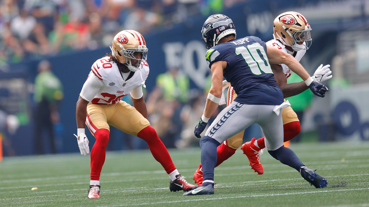 Upton Stout recalls NFL debut in Seattle as 49ers prepare for playoff showdown