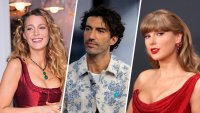 Blake Lively, Justin Baldoni and Taylor Swift.
