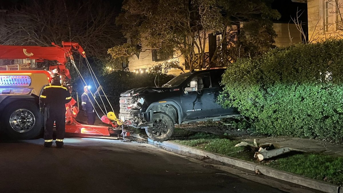 Stolen truck with trailer crashes into home in Piedmont
