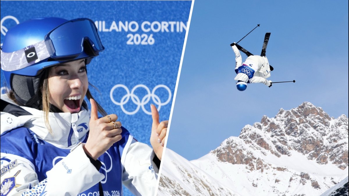 Freestyle skier Eileen Gu goes into the final of women’s slopestyle ...