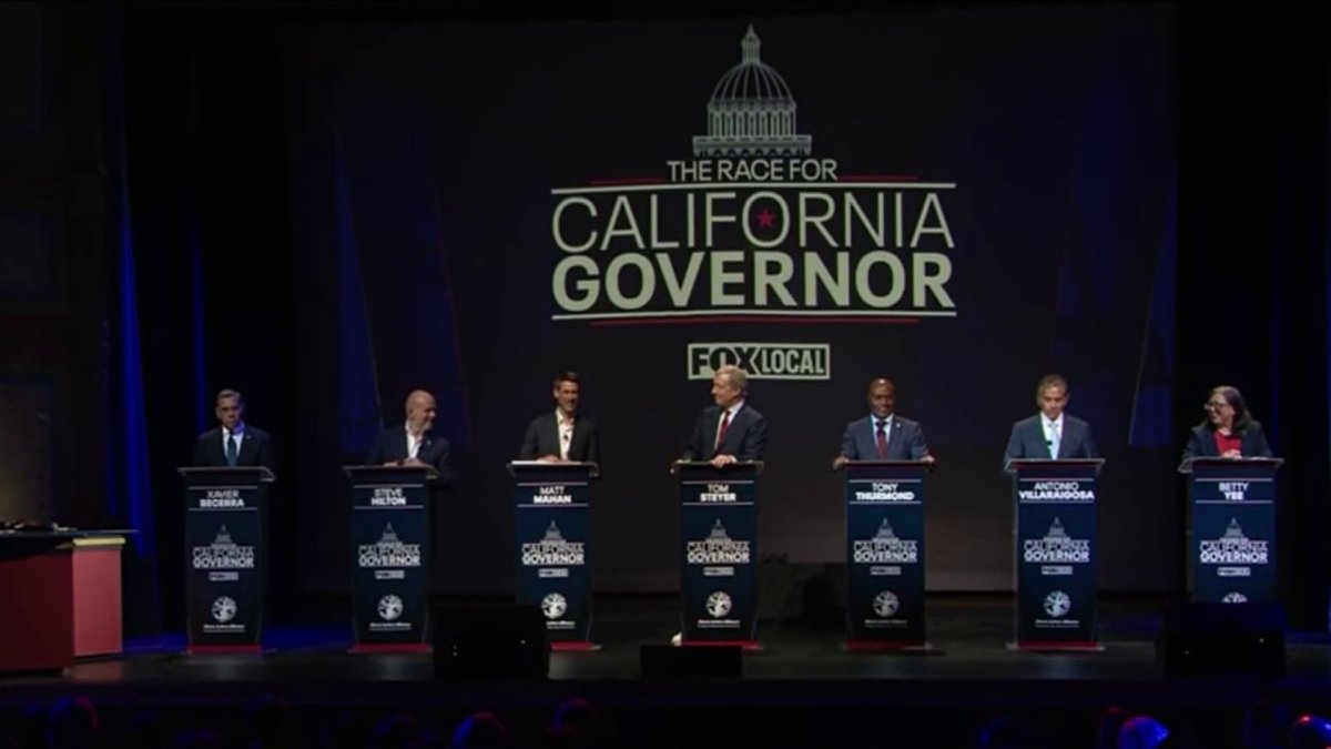 California gubernatorial debate draws Bay Area voters