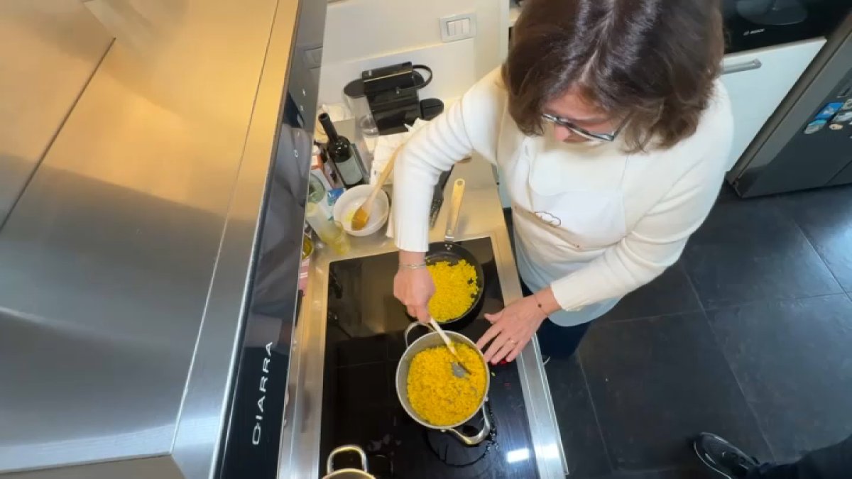 Italian cuisine: Cooking a traditional Milan dish