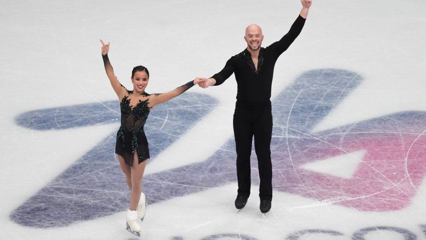 Danny O'Shea and Ellie Kam share how the team pushed them to gold – NBC New  York