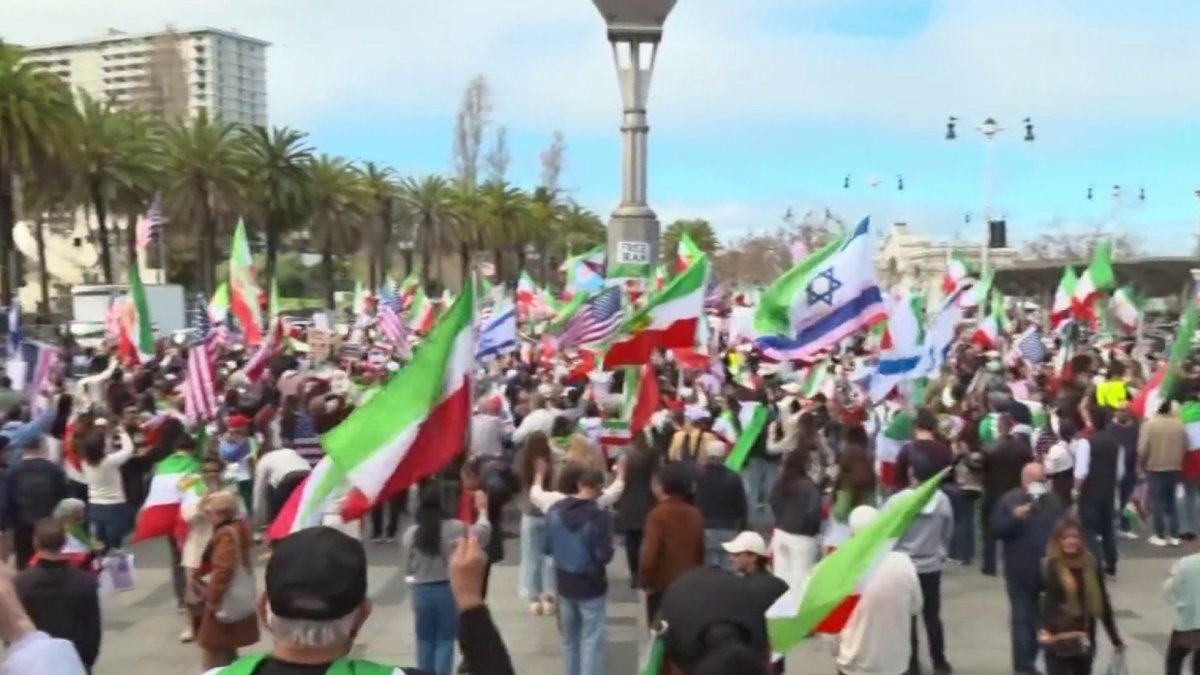 Iranian Americans in San Francisco hopeful after U.S.-Israel attacks on Iran
