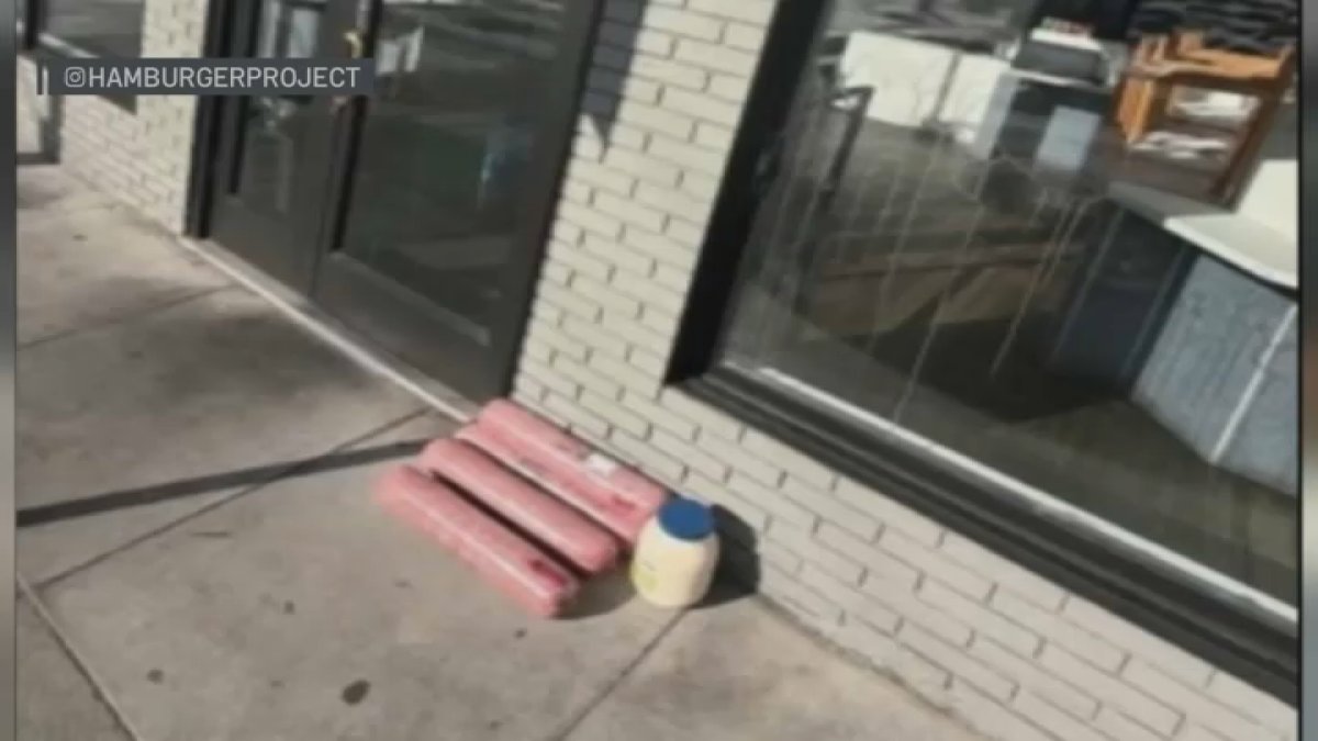 San Francisco burger shop responds to raw meat being left out on sidewalk
