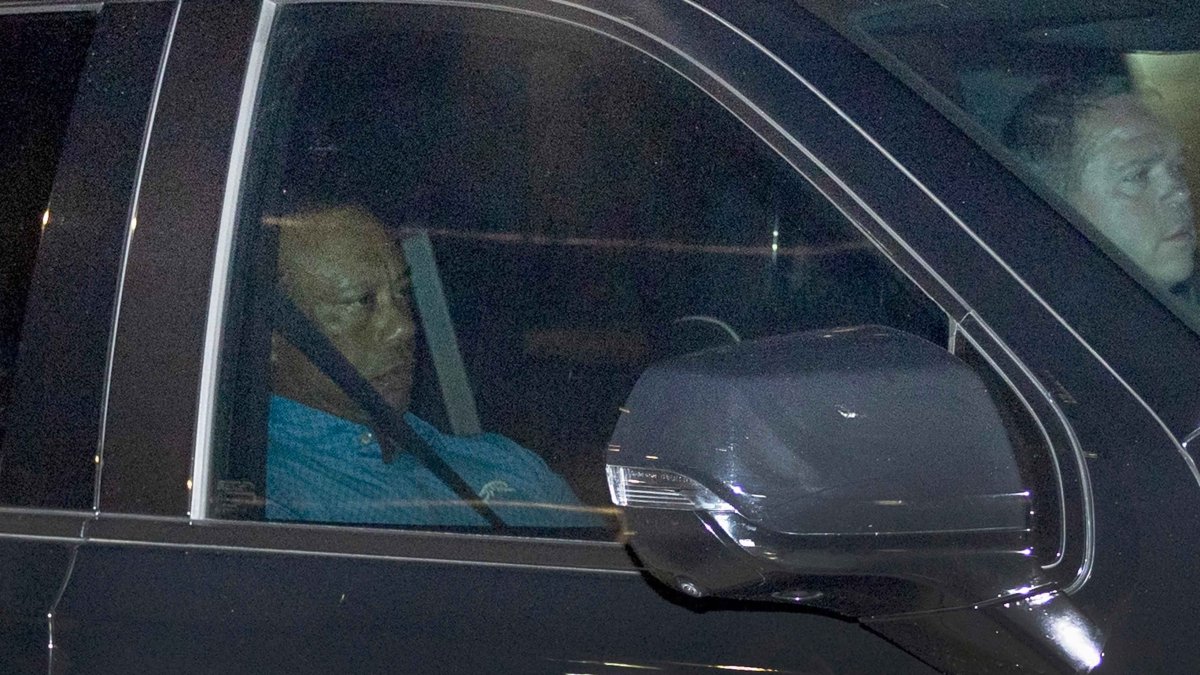 Tiger Woods was looking at phone, showed ‘signs of impairment' at the time of crash, police say