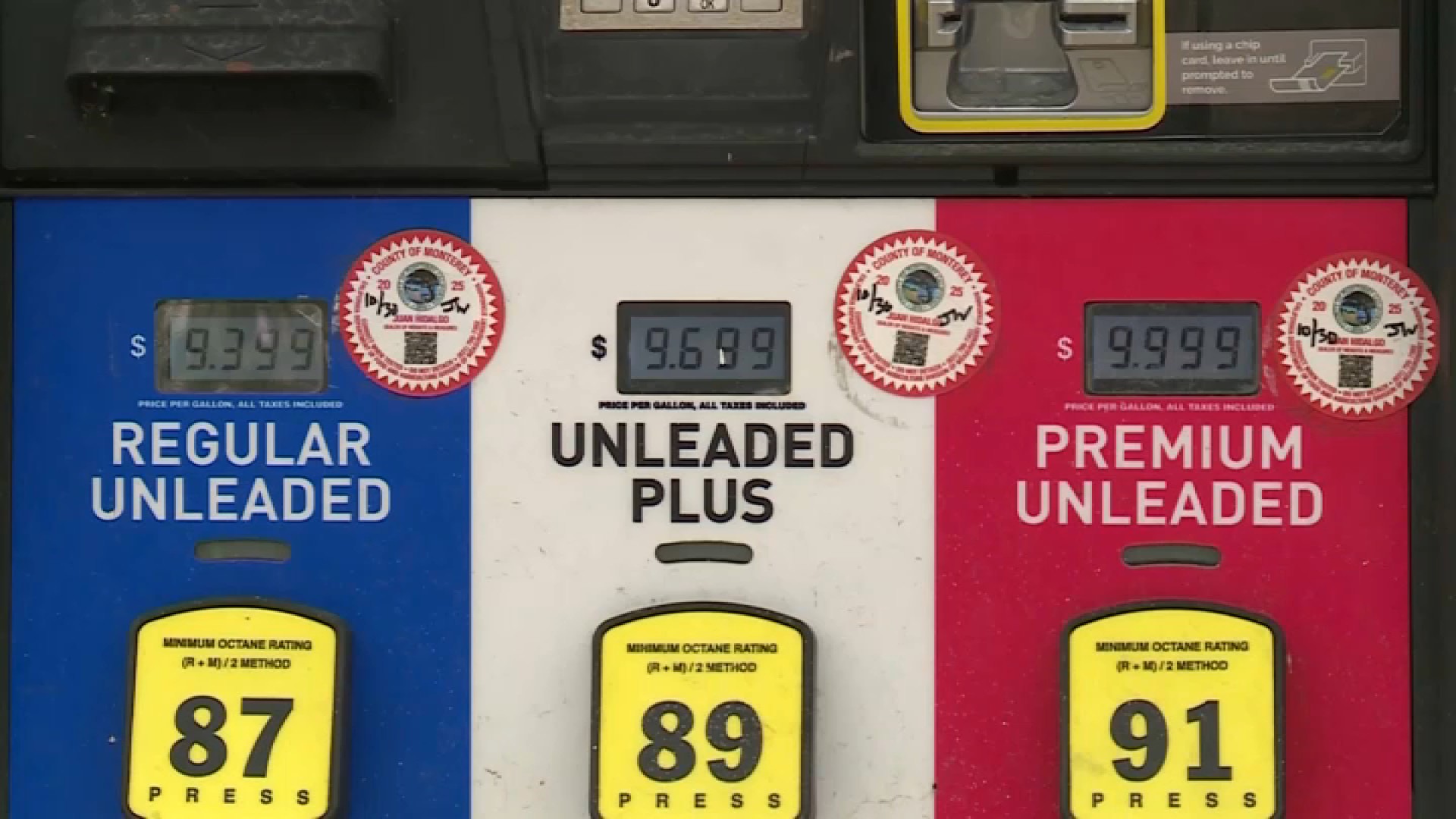 nbcbayarea.com - NBC Bay Area staff - Monterey County gas station charges nearly $10 per gallon