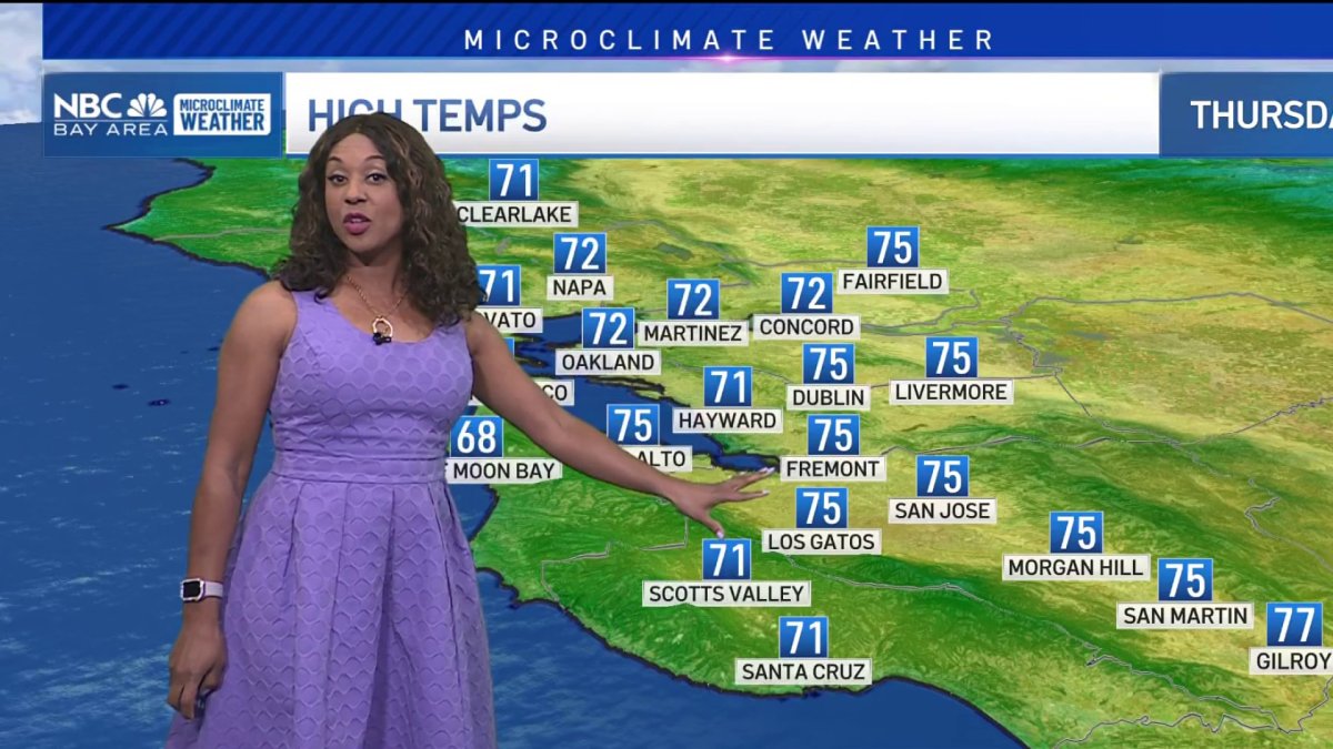 Bay Area forecast: Nice days, rain ahead – NBC Bay Area