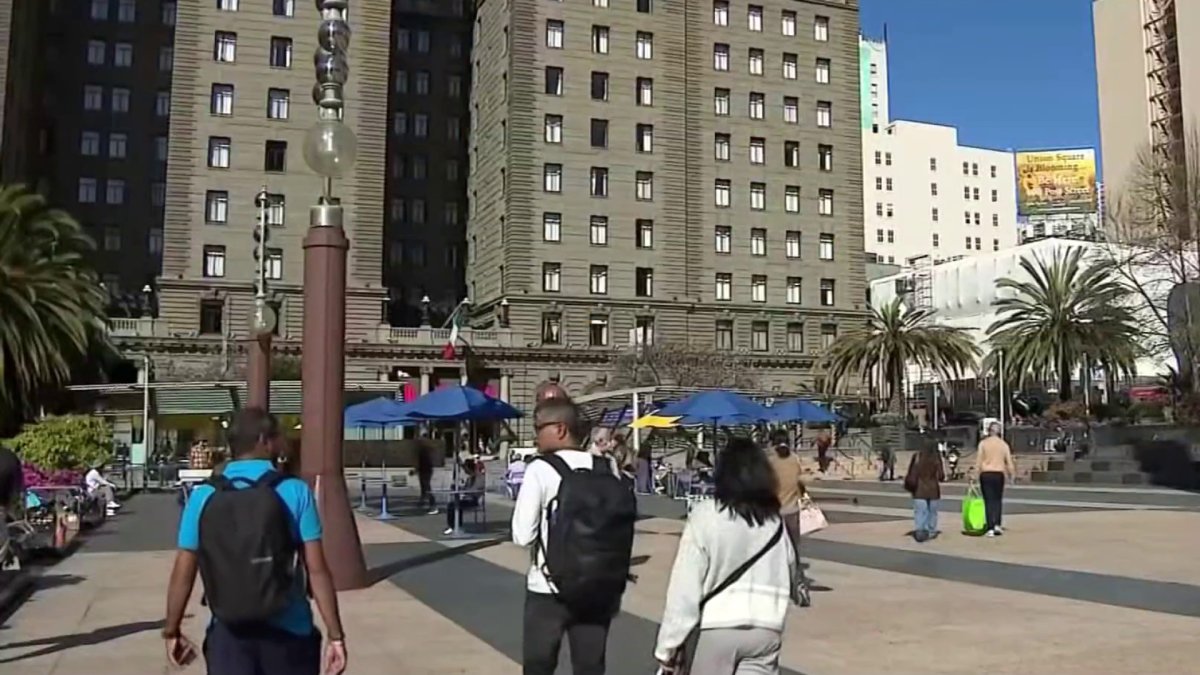 San Francisco's Union Square sees return of business activity