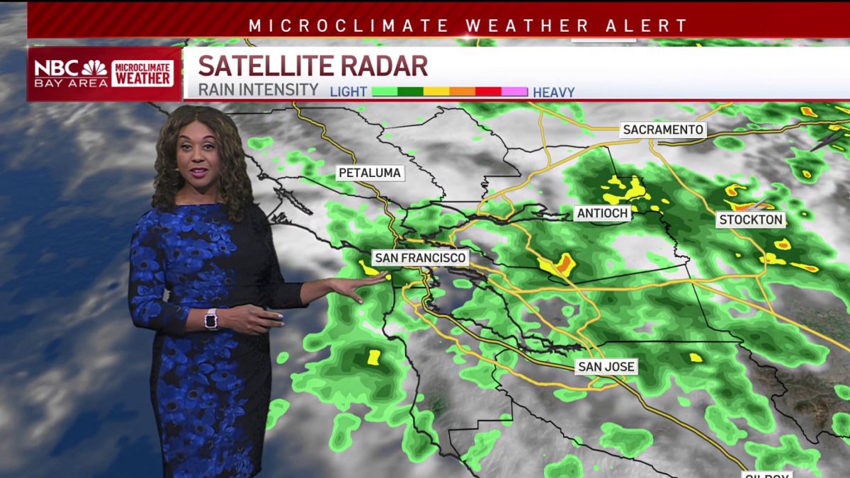 Bay Area forecast: Thunderstorms possible – NBC Bay Area