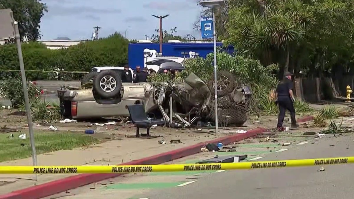 2 dead, 1 critical after police chase ends in crash in Gilroy – NBC Bay ...