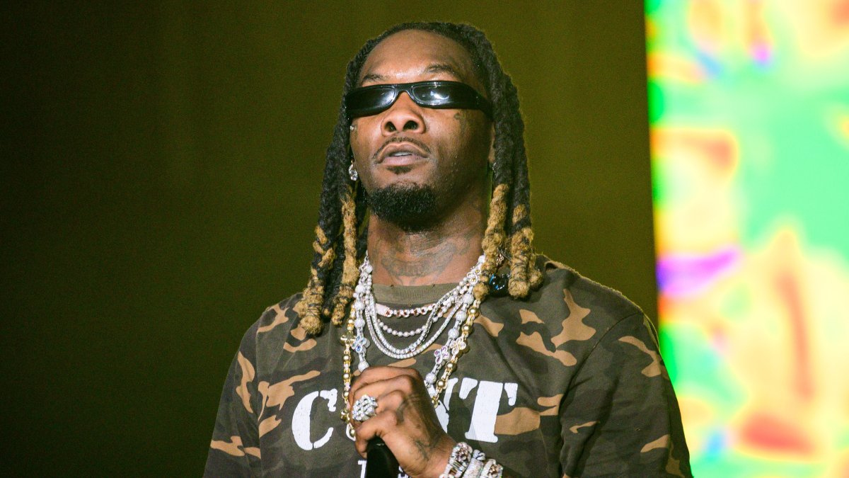 Rapper Area. Sign Rapper Offset released from the hospital after being shot outside ...