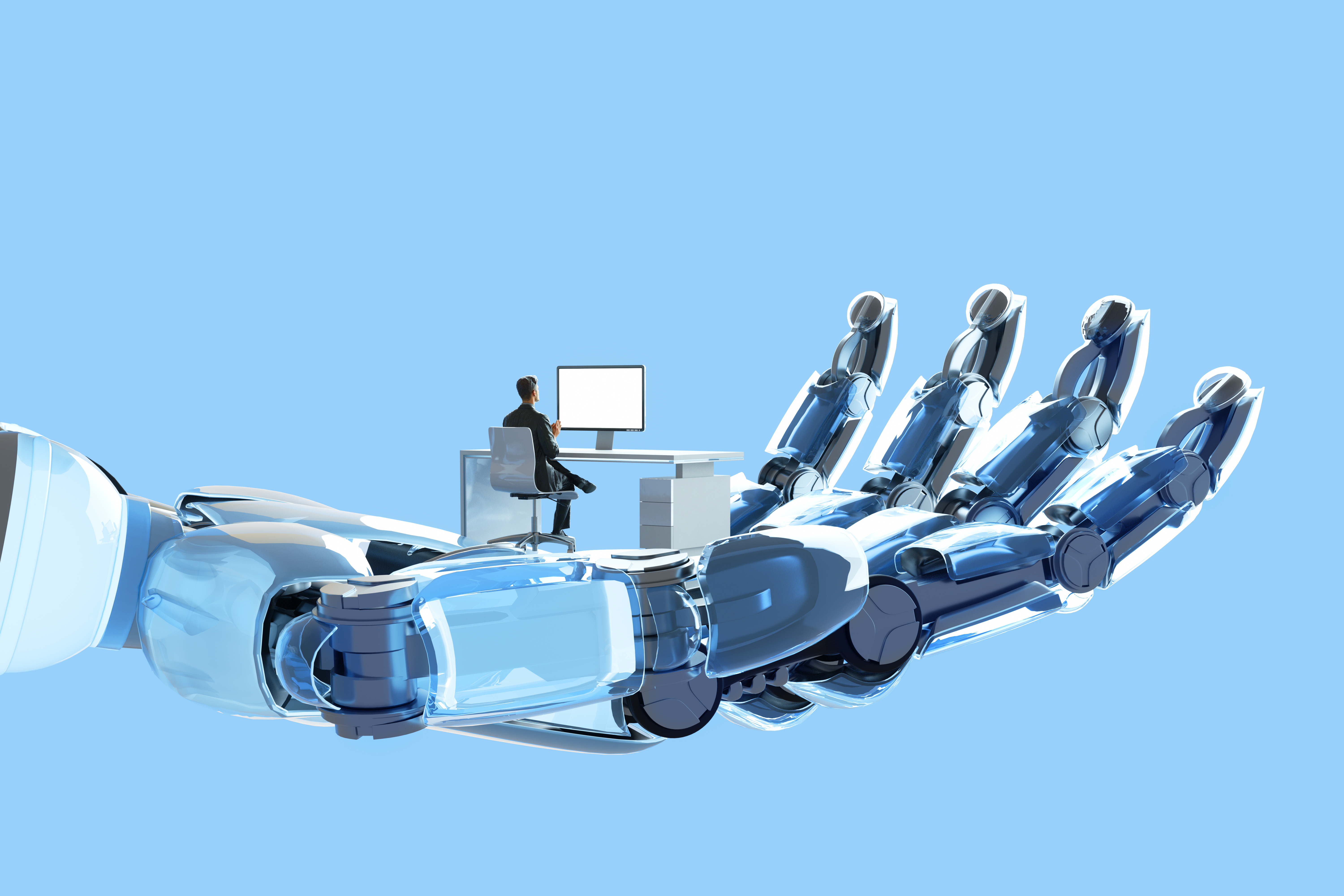 AI has replaced work for 20% of full-time employees in the U.S., survey says