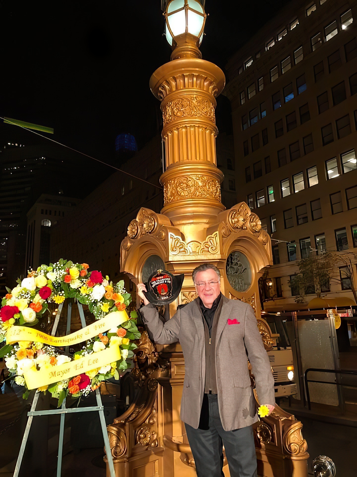 Longtime organizer of 1906 San Francisco earthquake ceremony steps down