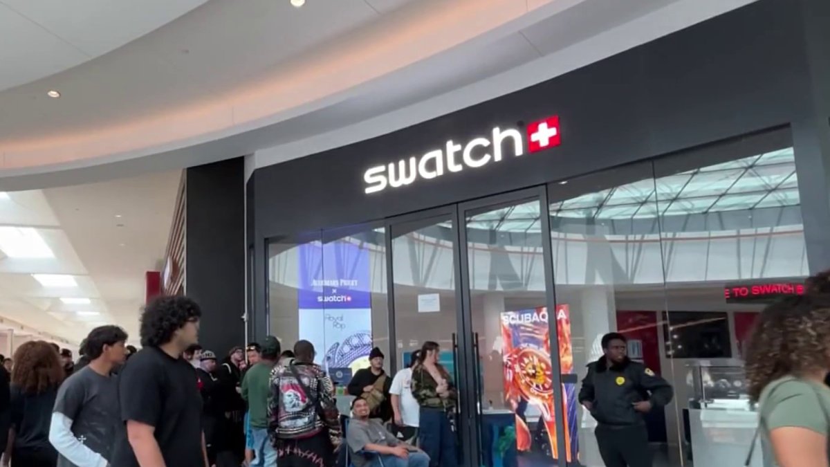 Swatch closes San Jose store for the day after high demand of new collection