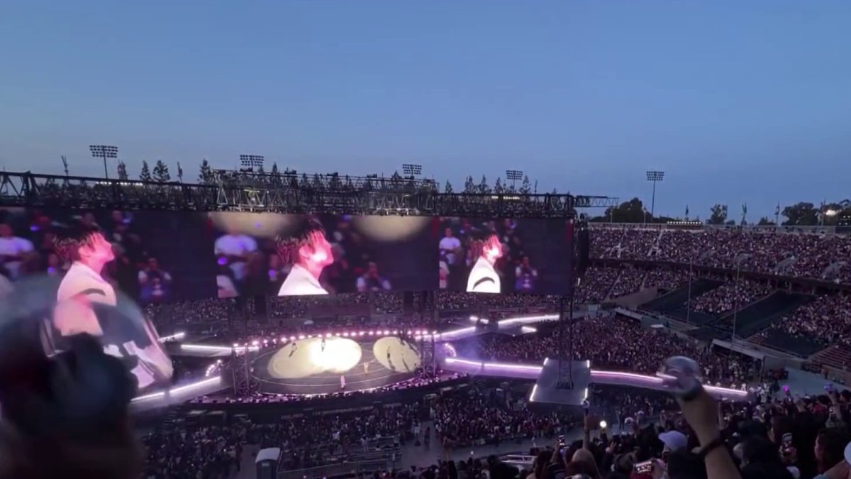 BTS kicks off the first of three performances at Stanford