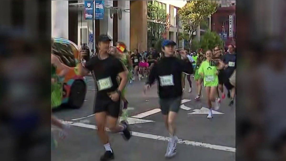 BTS' Suga spotted running in San Francisco's Bay to Breakers race