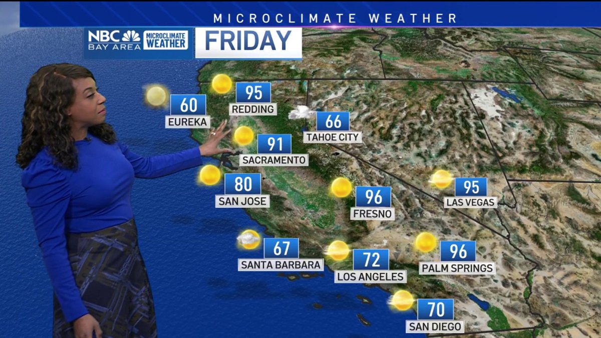 Bay Area forecast: Nice Memorial Day weekend – NBC Bay Area