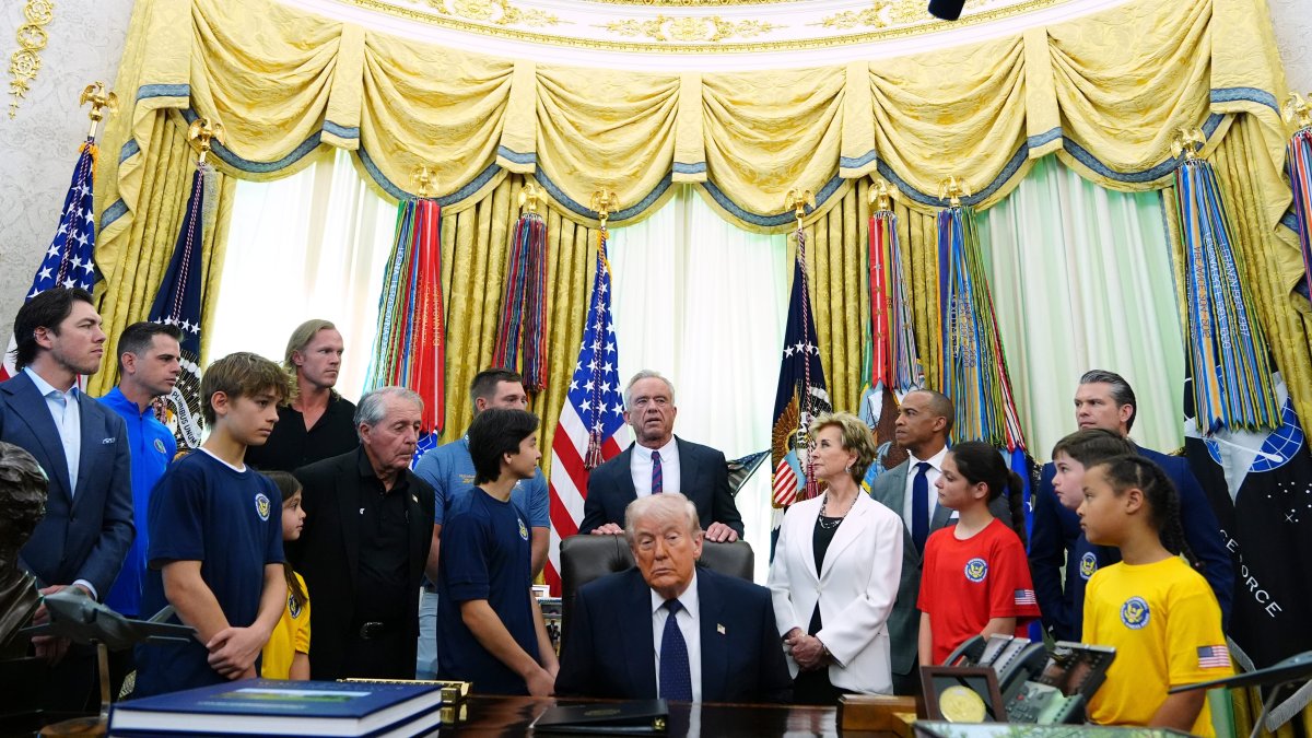 Presidential Physical Fitness Award revived by Donald Trump – NBC Bay Area