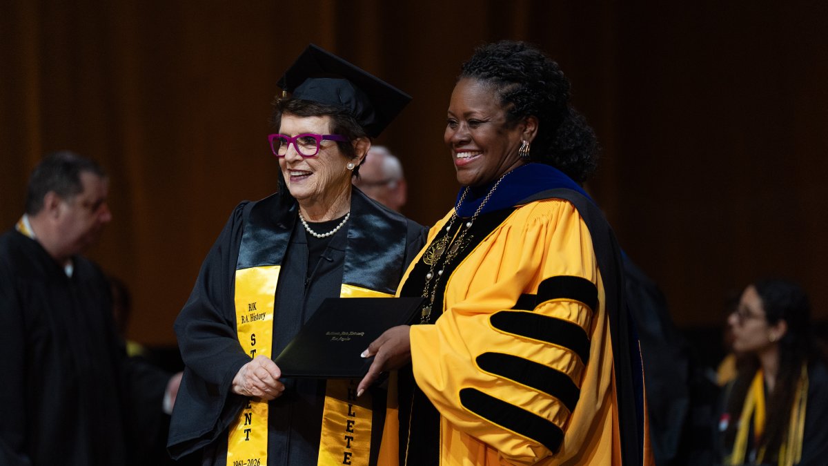 Drawing Class In College Billie Jean King gets college degree 65 years after first classes – NBC ...
