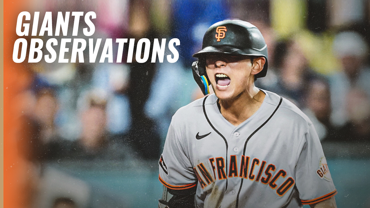 What we learned as Jung Hoo Lee's heroic inside-the-park homer not enough in Giants' loss to Dodgers