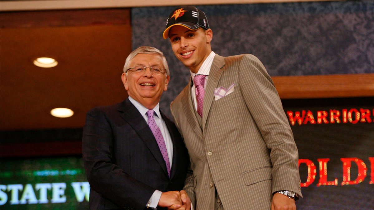 Steph Curry admits what he hilariously Googled after Warriors selected him in 2009 NBA Draft