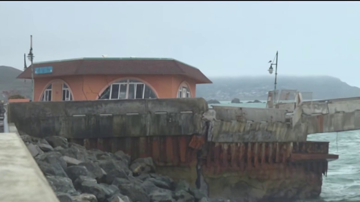 Historic Pacifica Municipal Pier damage may force popular cafe to shut down
