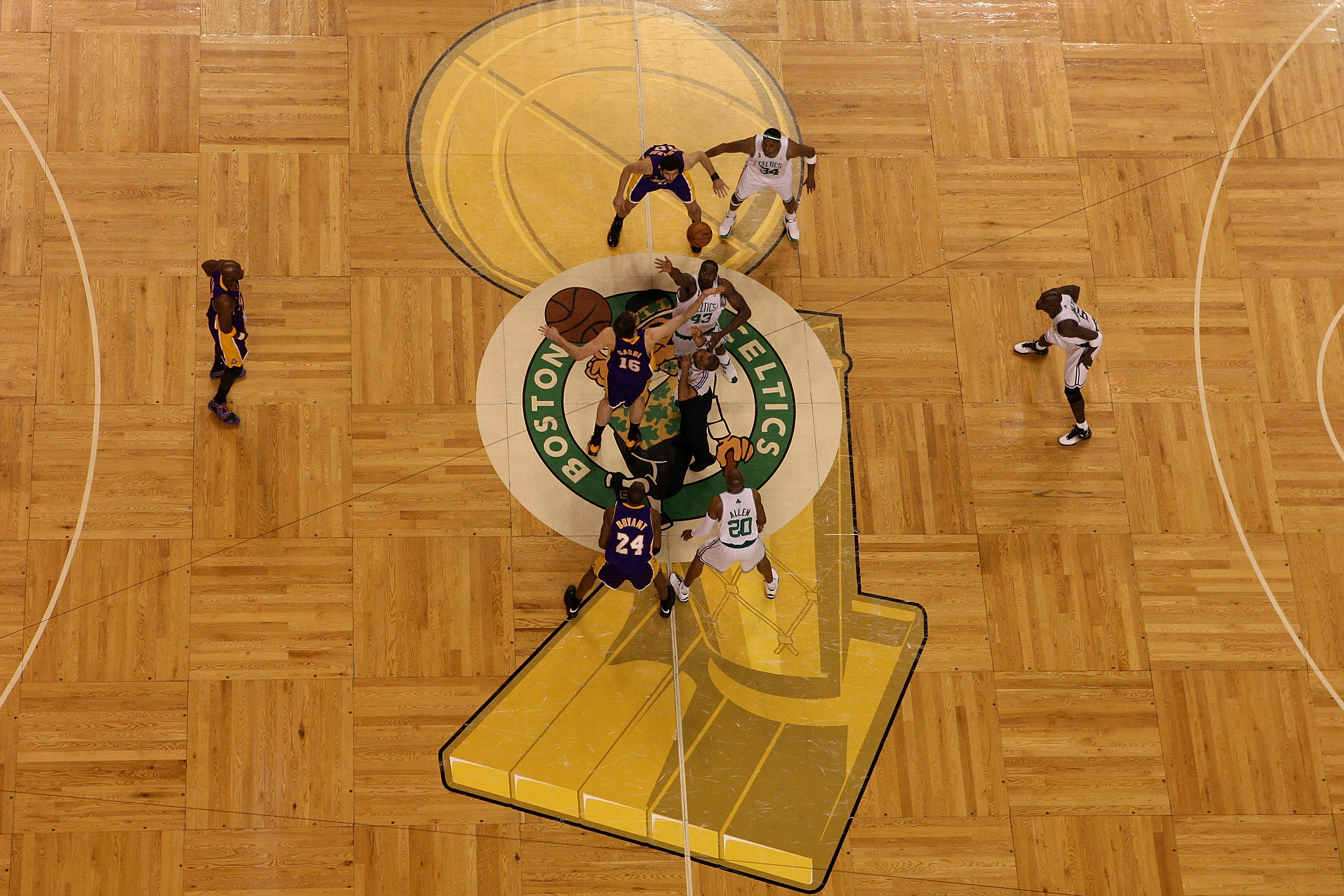Why did the NBA stop using trophy decals during the Finals?