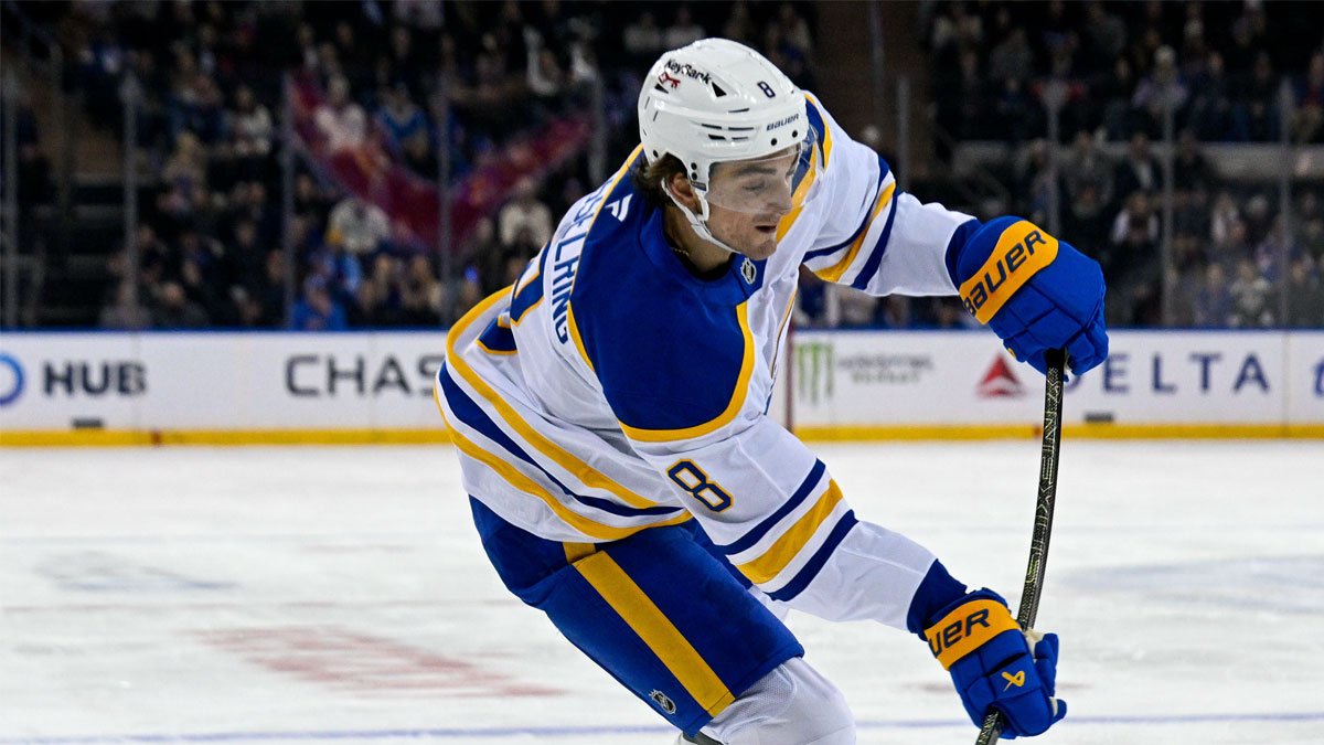 Sharks acquire defenseman Michael Kesselring in 2026 NHL Draft first-round pick trade with Sabres