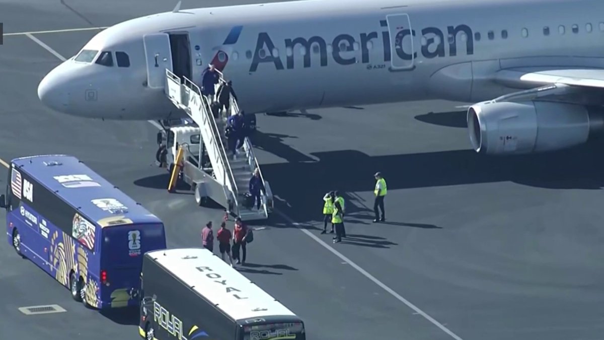 U.S. Men's National Team arrives in San Jose for World Cup knockout match