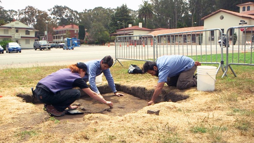 Presidio archaeologist Kari Jones.