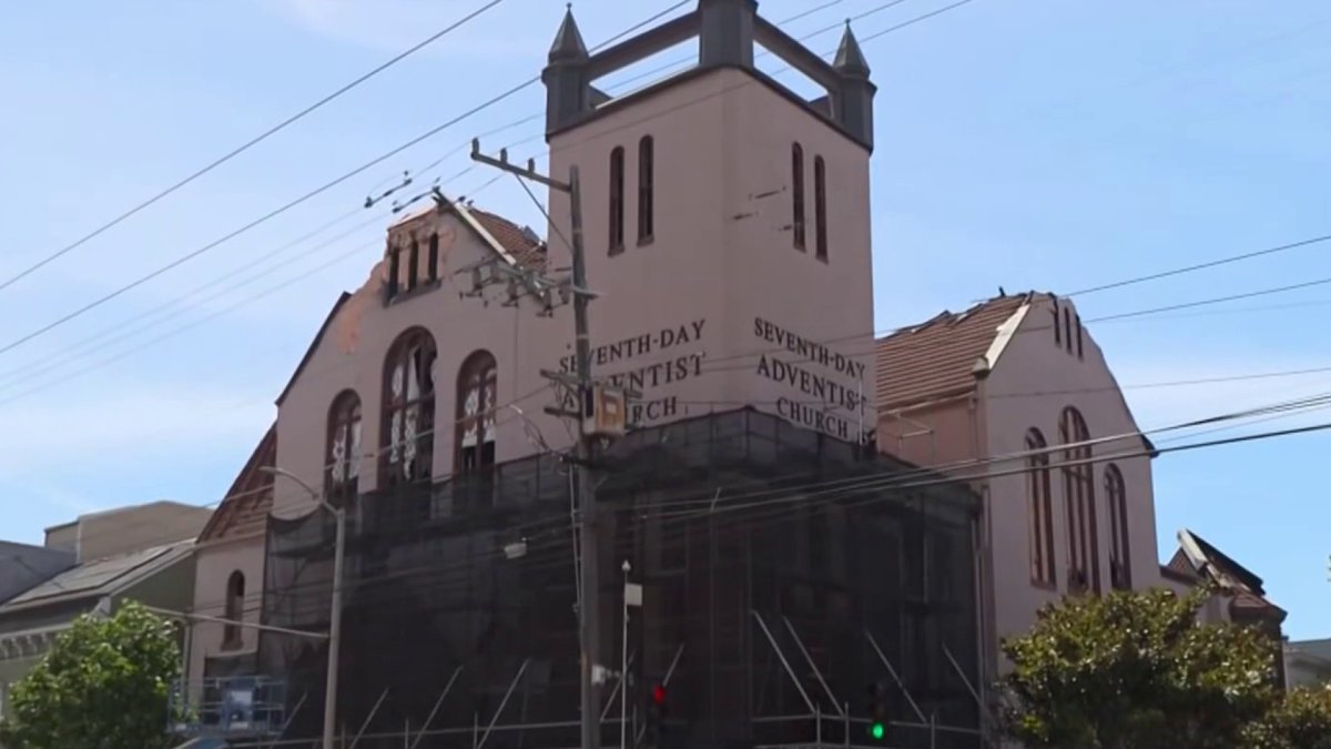 Construction work appears to have caused fire at historic SF church