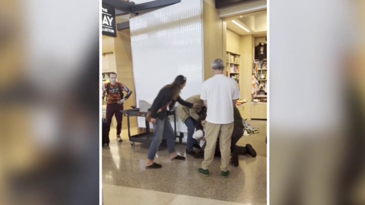 ICE arrest of Ukrainian woman at SFO captured on video