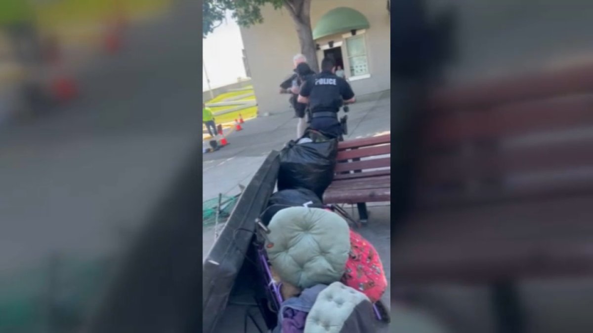 Video shows Antioch cop punch unhoused woman after being bitten
