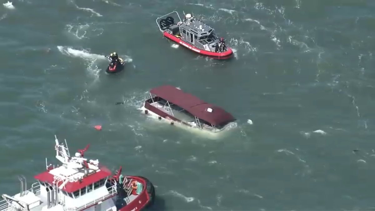 1 unaccounted for after boat fire near Alcatraz Island