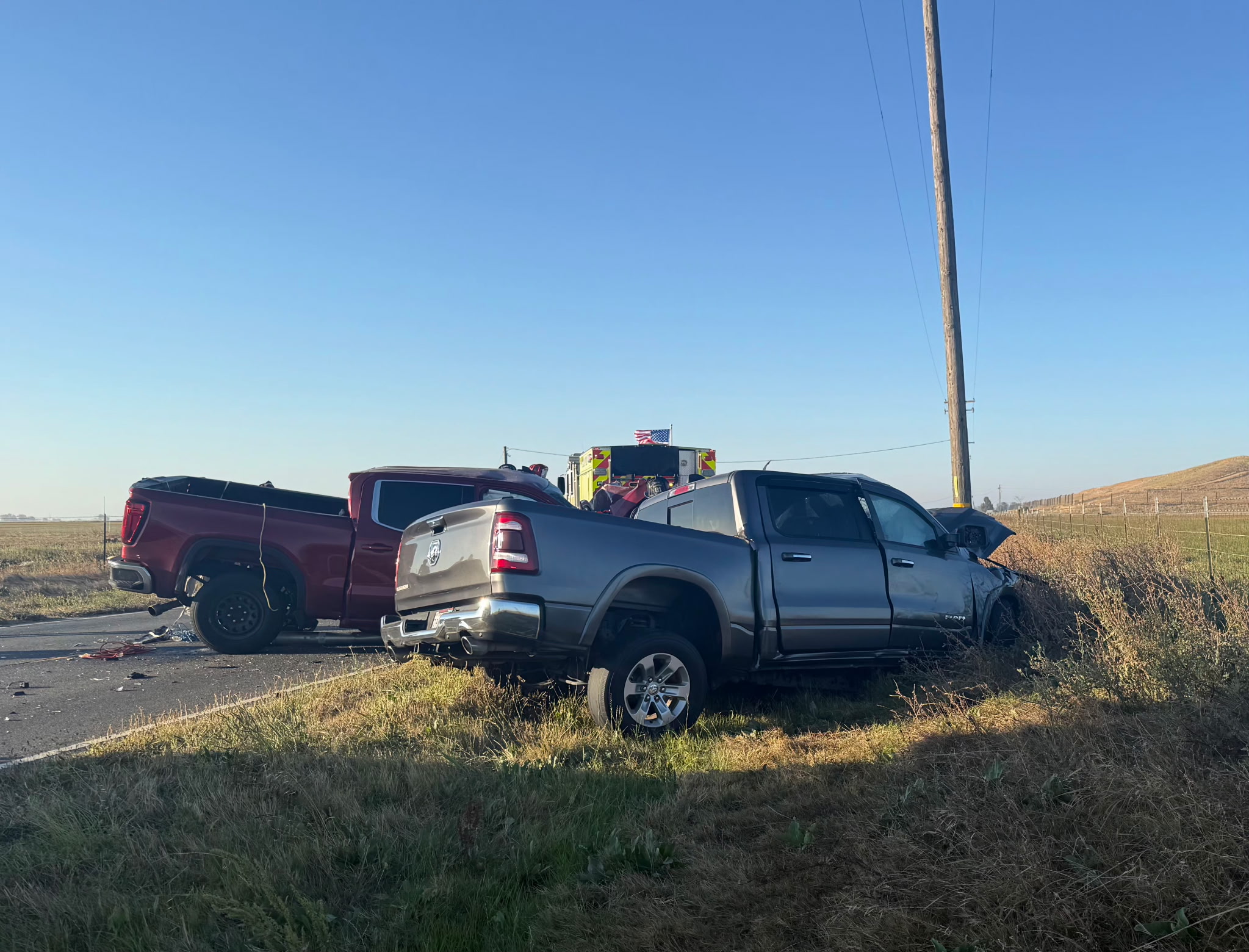 3 dead after head-on crash outside Vacaville