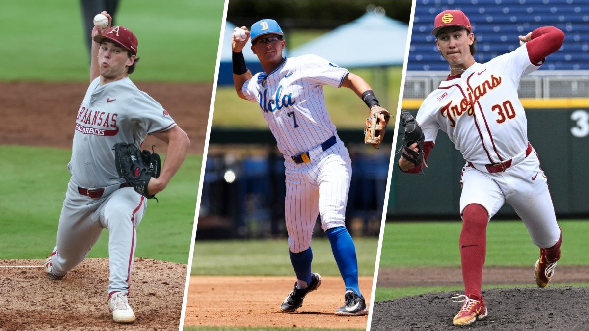 Who Athletics picked with their remaining four selections to round out Day 1 of the 2026 MLB Draft