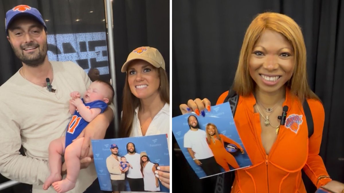 Knicks fans explain why they paid $1K for photo with Jalen Brunson at Fanatics Fest