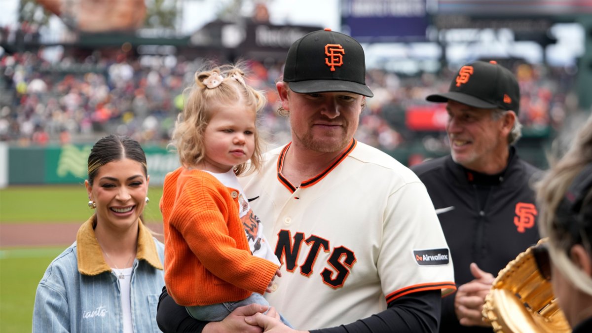 Giants ace Logan Webb adorably gushes ‘daredevil' toddler daughter is greatest joy of his life