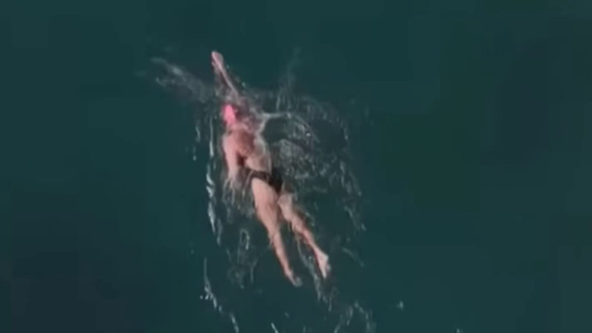 Bay Area woman aims to be the first to swim the whole California coast