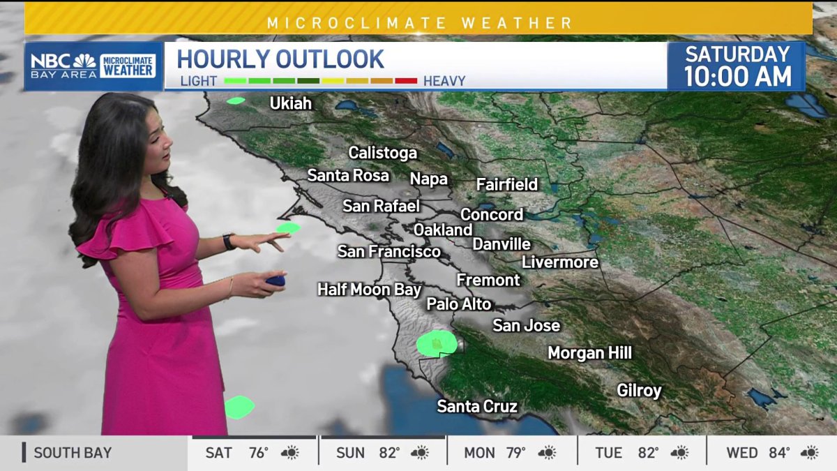 Bay Area Forecast: Cloudy and cooler – NBC Bay Area