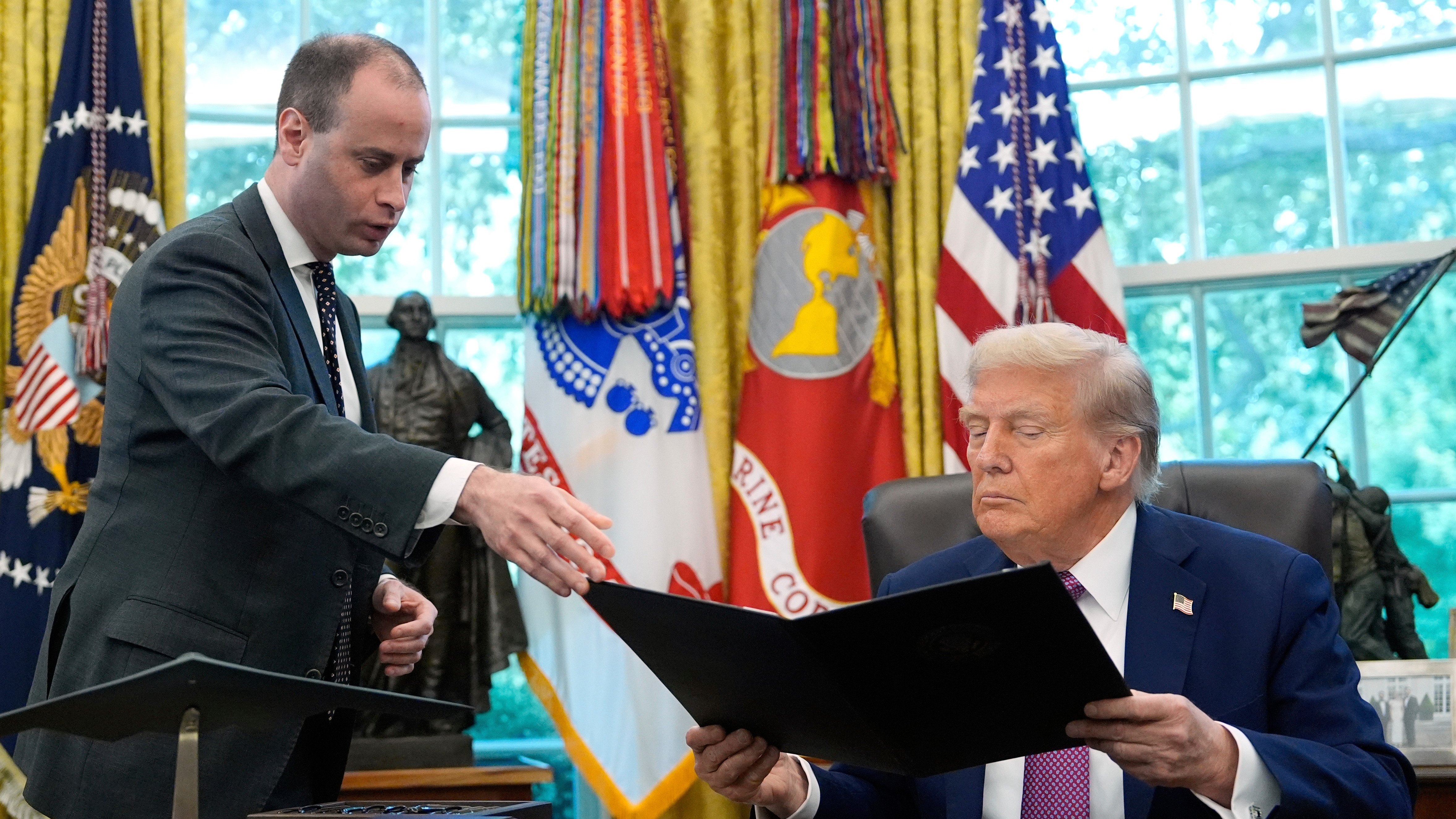 President Trump announces Will Scharf as new White House counsel – NBC Bay Area