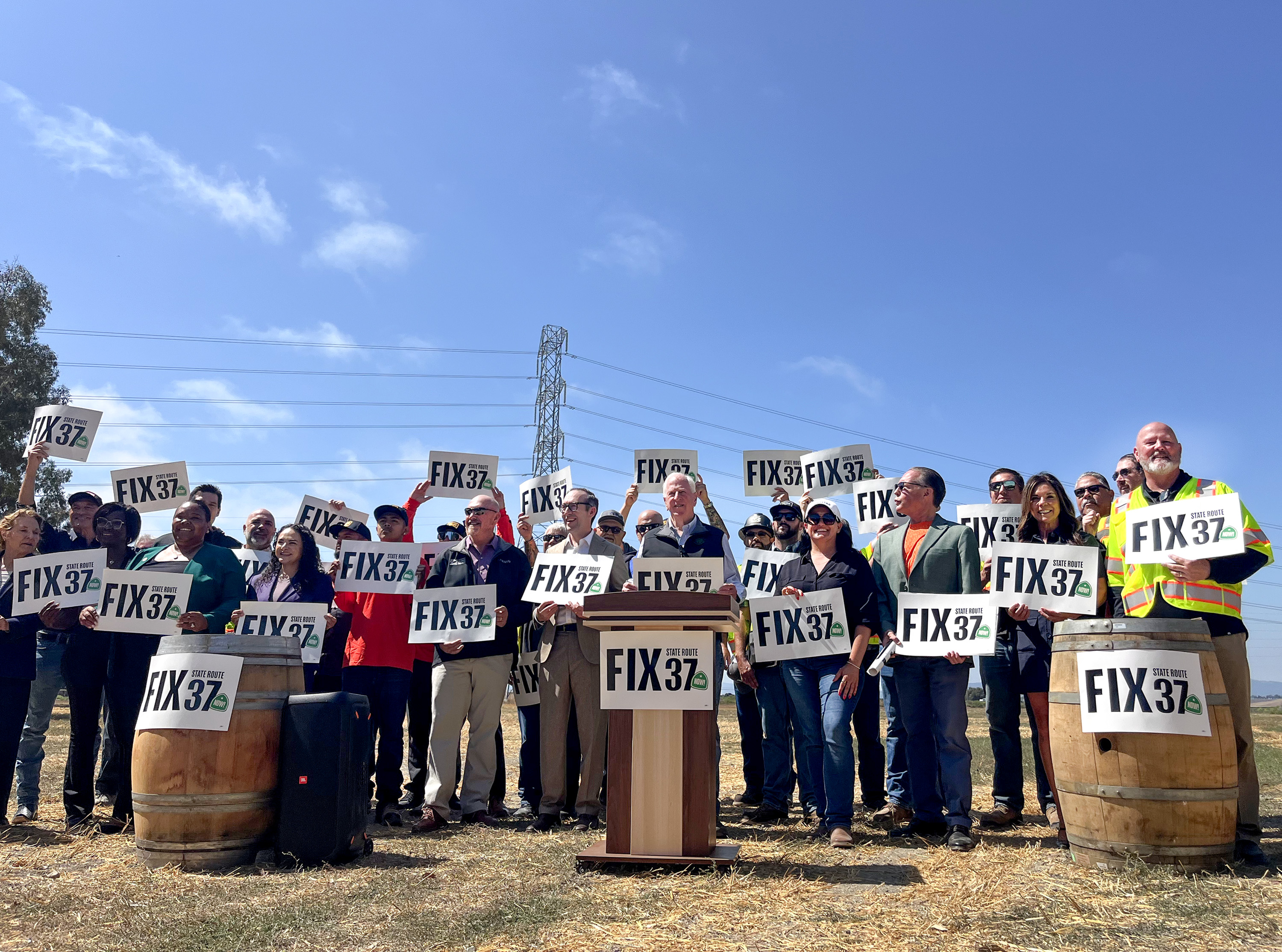 Leaders demand release of funds for sinking North Bay highway