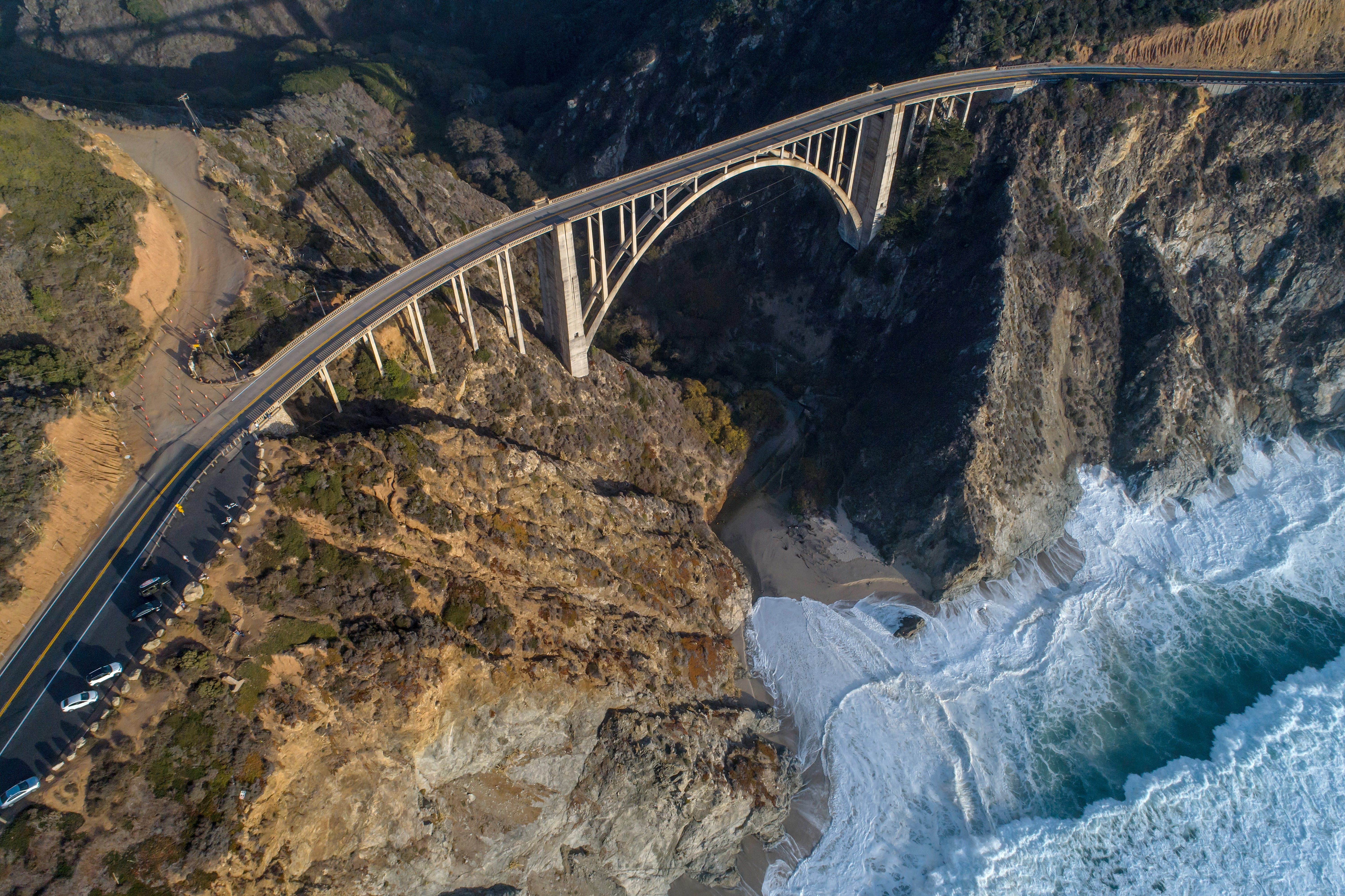 Parking banned near Big Sur's Bixby Bridge for 1 year